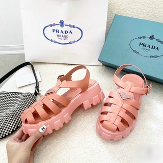 Sandal giọ tag đồng đế vuông fullbox