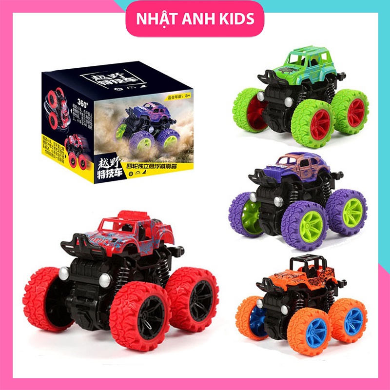 Ô Tô Bánh Đà Địa Hình Siêu Sức Mạnh, giảm xóc 4 bánh độc lập vượt mọi địa hình