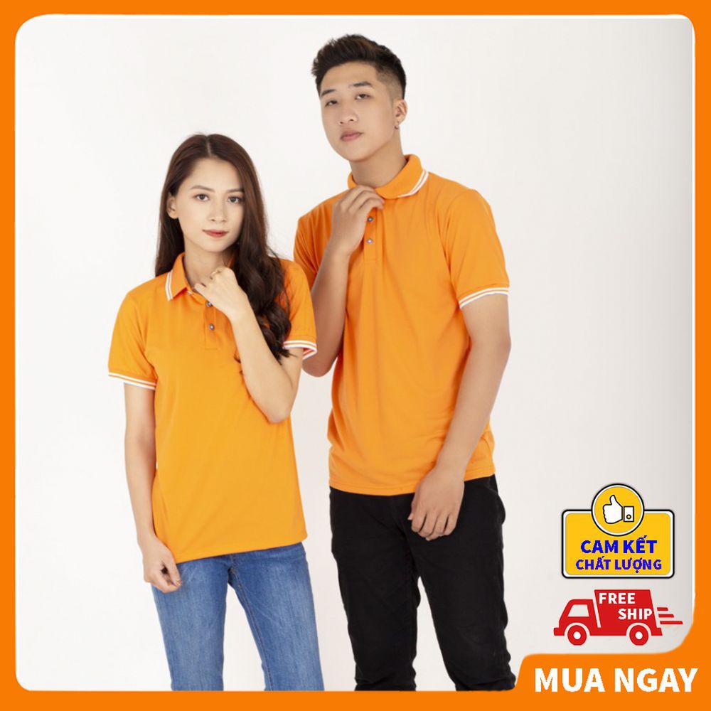 Áo polo nam nữ cao cấp đẹp unisex form rộng tay ngắn vải cotton thoáng mát dày dặn chính hãng KING SPORT