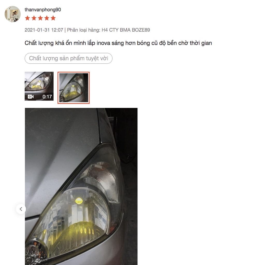 Đèn led bi cầu h4 cos vàng pha trắng gian hàng uy tín chất lượng đảm bảo thanh khang