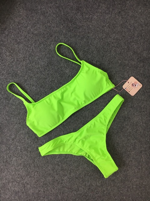 [BKN120] &lt;ÂU&gt; SET BIKINI BASIC TRẮNG