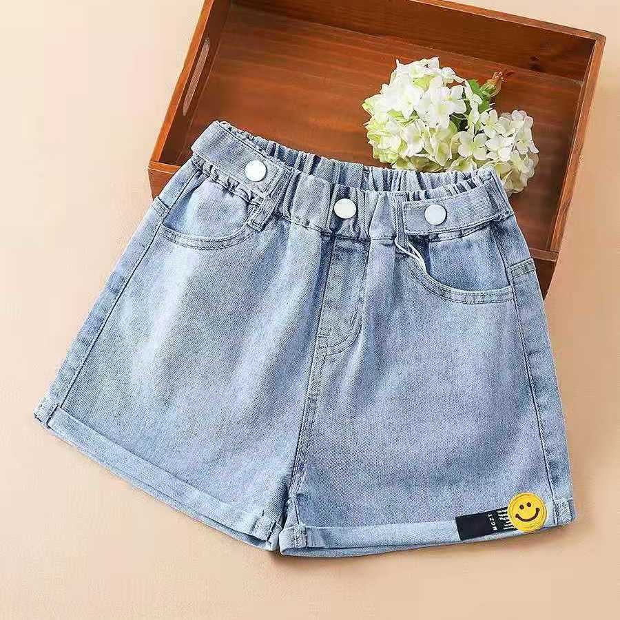 Quần Short Denim Thời Trang Mới 2022 Cho Bé Gái
