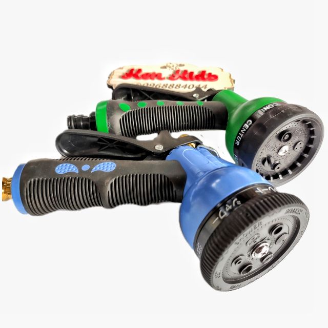 Súng xịt vòi xịt phun nước tưới cây,rửa xe đa năng chỉnh nhiều chế độ