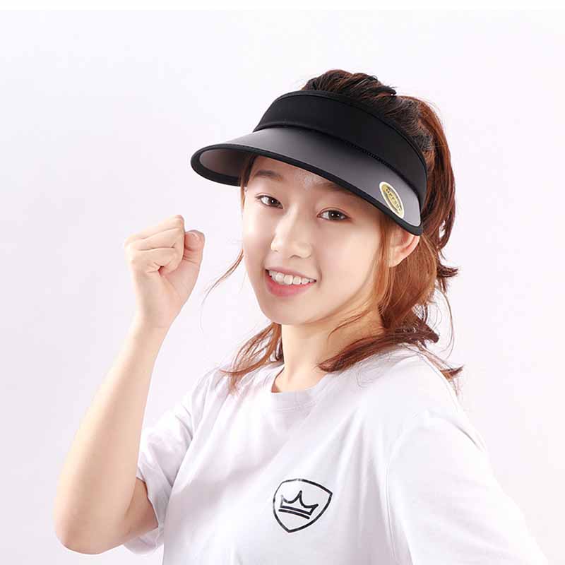 Fashionable thin summer sun protection half-head hat to protect the face from UV rays liberal fashion for women