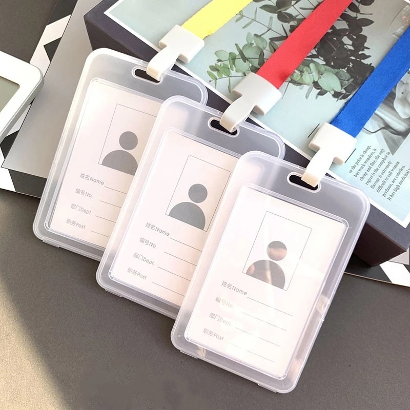 Vỏ Bọc Thẻ ID Bằng PVC Trong Suốt Cao Cấp 70Mm Chống Thấm Nước