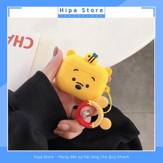 Vỏ Bảo Vệ Airpods Pro - Case Airpods - Bee Bear | Hipa Store