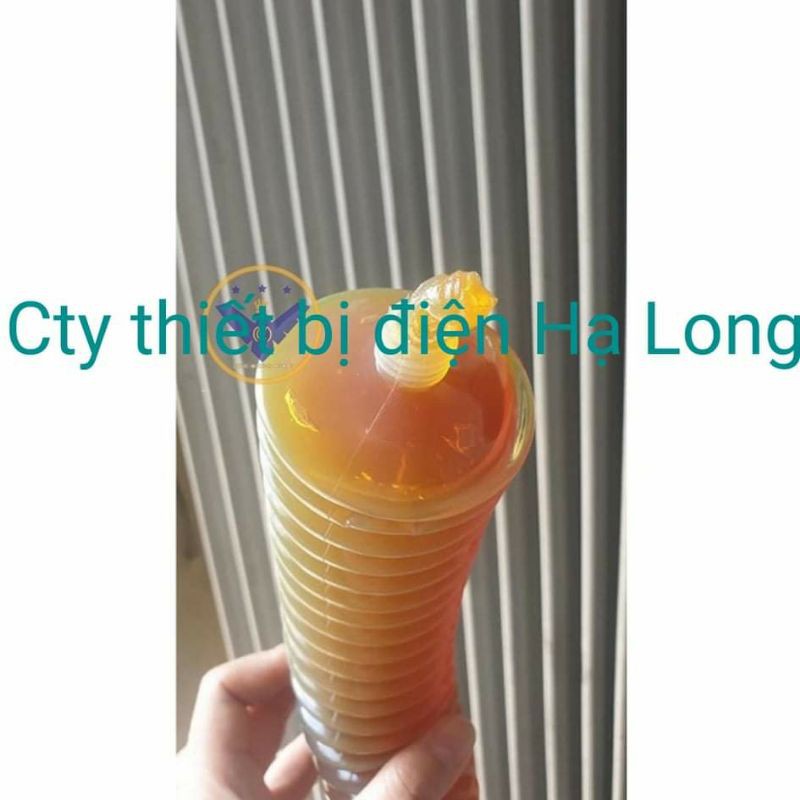 Mỡ sâu, mỡ bò bôi trơn chịu nhiệt đóng chai dạng con sâu Grease Lithium Crystal NLGI3 - 400g