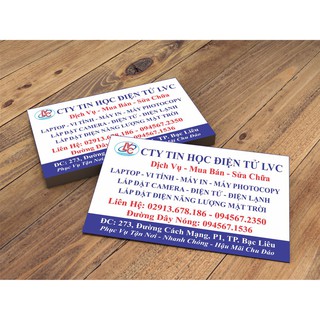 In Nhanh  Danh Thiếp KTS - Miễn Phí Thiết Kế