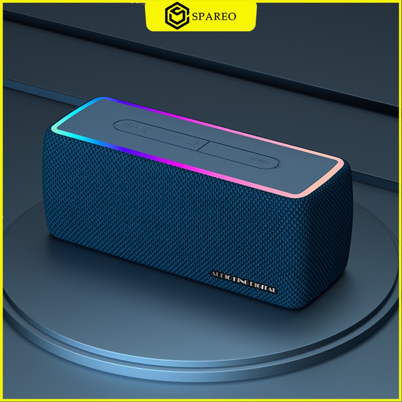 Loa bluetooth W3 2 loa đèn led không dây công suất lớn bass khỏe âm thanh hay - Bảo hành 1 đổi 1 3 trong 3 tháng