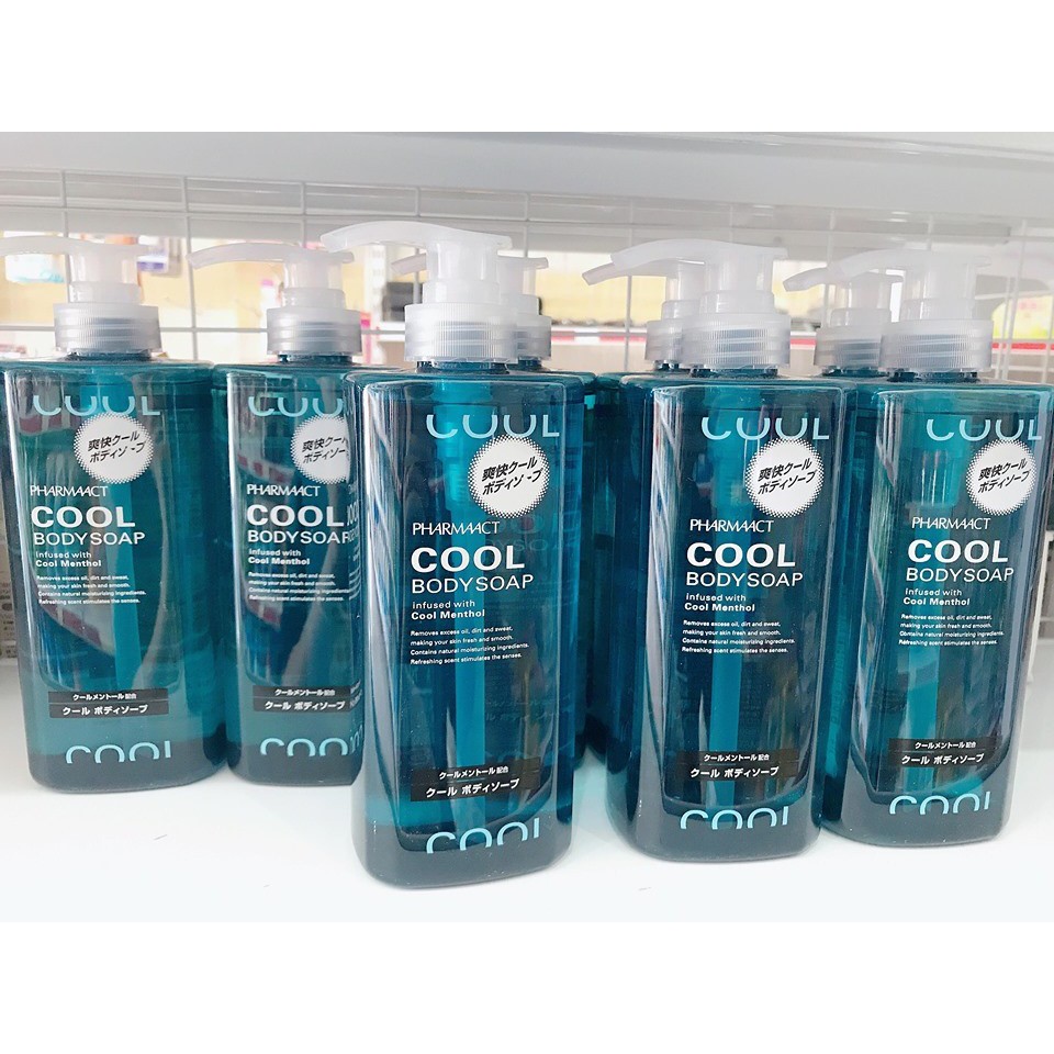 Sữa tắm Nam Cool Body Soap Nhật Bản 600ml