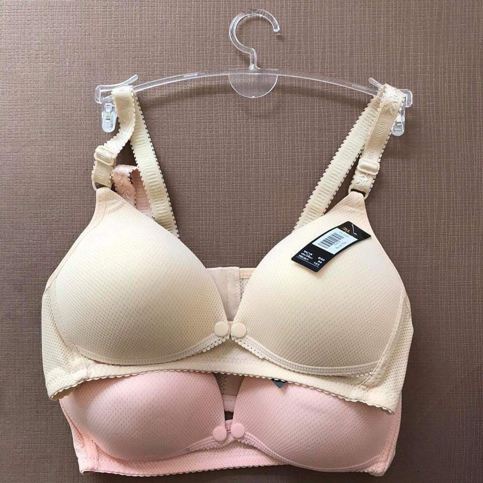 Áo Lót Bầu Thái, Áo Ngực Cho Con Bú Thông Hơi Không Gọng Đệm Mỏng - AL 131