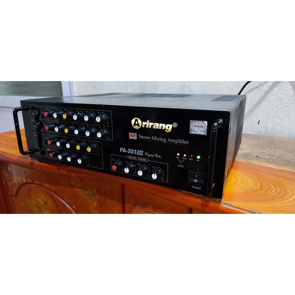 Ampli karaoke Arirang PA 203III cực đẹp