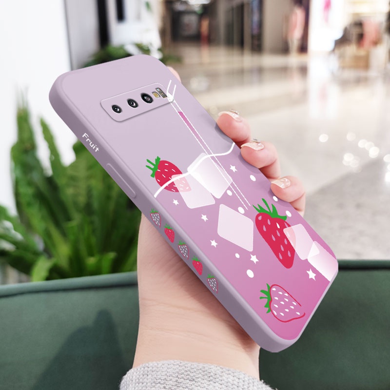Ốp Điện Thoại Mềm Thoải Mái Sáng Tạo Cho Samsung Galaxy S10 S10E Plus S9 Plus