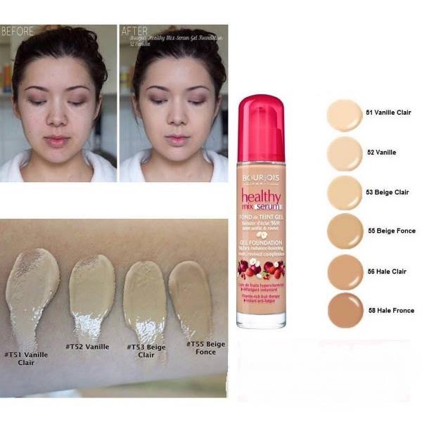 Kem nền Bourjois Healthy Mix Serum Gel Foundation