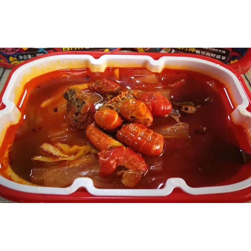 LẨU TỰ SÔI TÔM HÙM ĐẤT - Hộp 300gr - Đồ ăn vặt nội địa [Tiệm Chú Quậy] | BigBuy360 - bigbuy360.vn