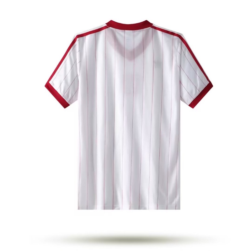 Áo Thun Bóng Đá Ngắn Tay Phong Cách Retro 1982 Size S-XXL
