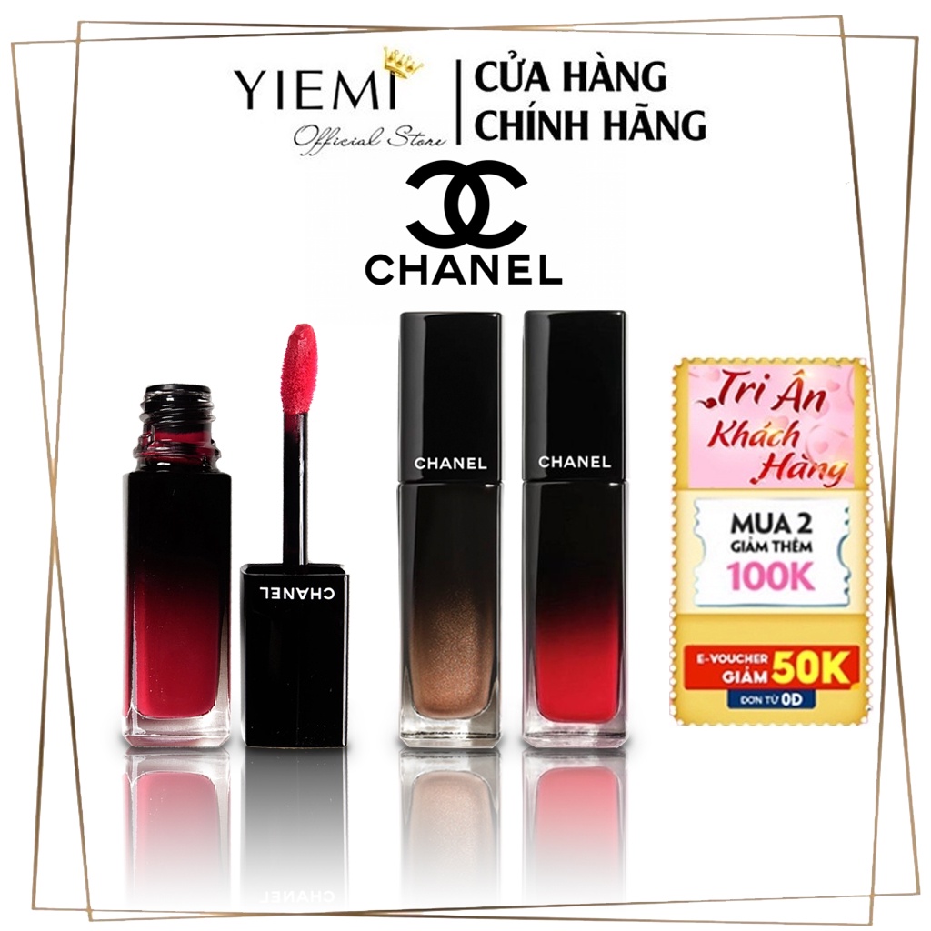 Son Chanel Rouge Allure Laque 2022, son chanel chính hãng, son kem lì Chanel tôn bật nét sang chảnh, yiemistore