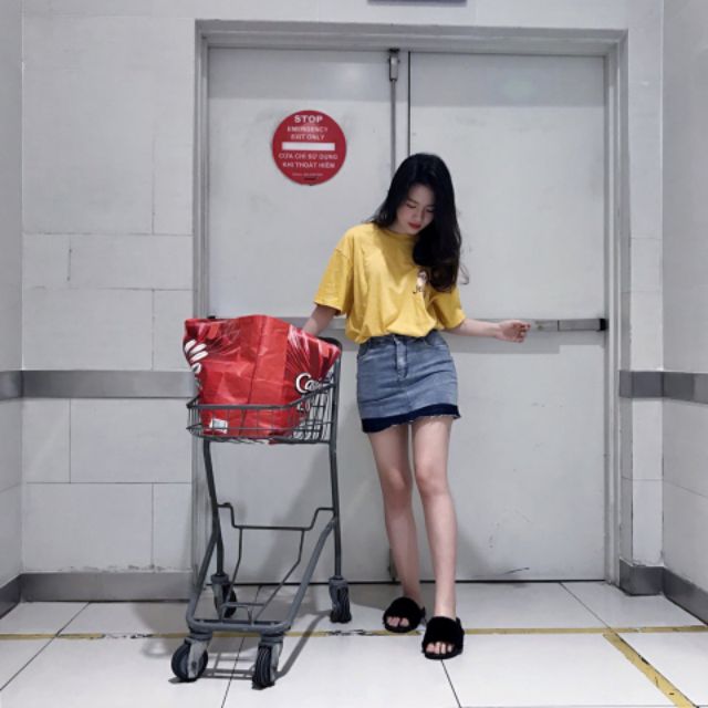 QUẦN VÁY JEANS VIỀN