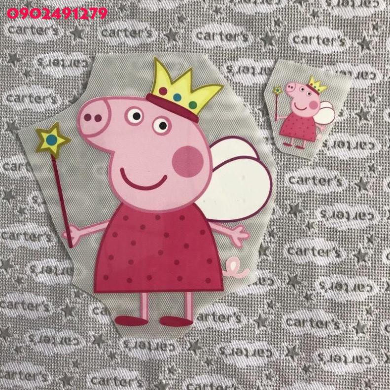 [Giá Sỉ] Hình ủi nhiệt - heo Peppa