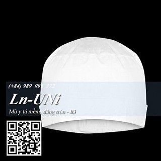 Mũ y tá mềm, dáng tròn 02