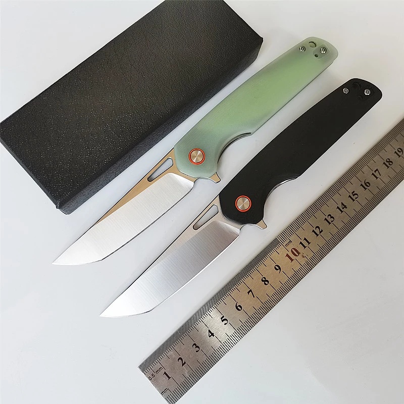 HWZBBEN J145 Gấp G10 Original D2 G10 Tay cầm Vòng bi Cắm trại EDC