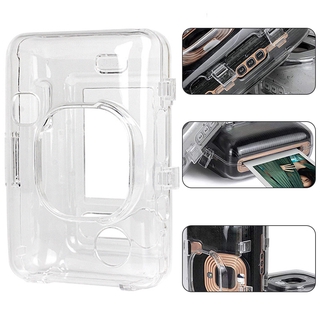 Vỏ cứng bằng nhựa chống sốc trong suốt cho máy ảnh Fujifilm instax mini Liplay