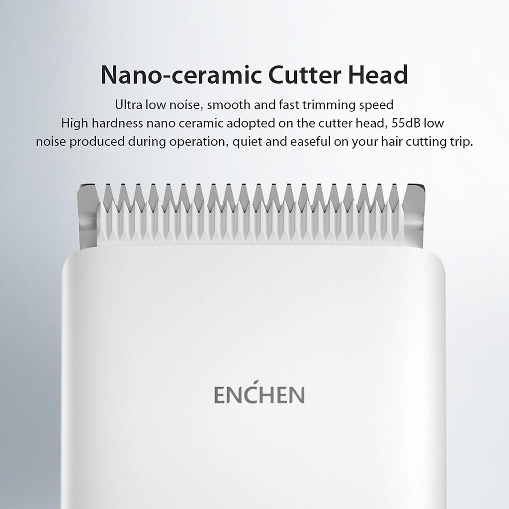 Tông đơ điện cắt tóc gia đình Xiaomi Enchen Boost - Tăng đơ cắt tóc không dây siêu bền