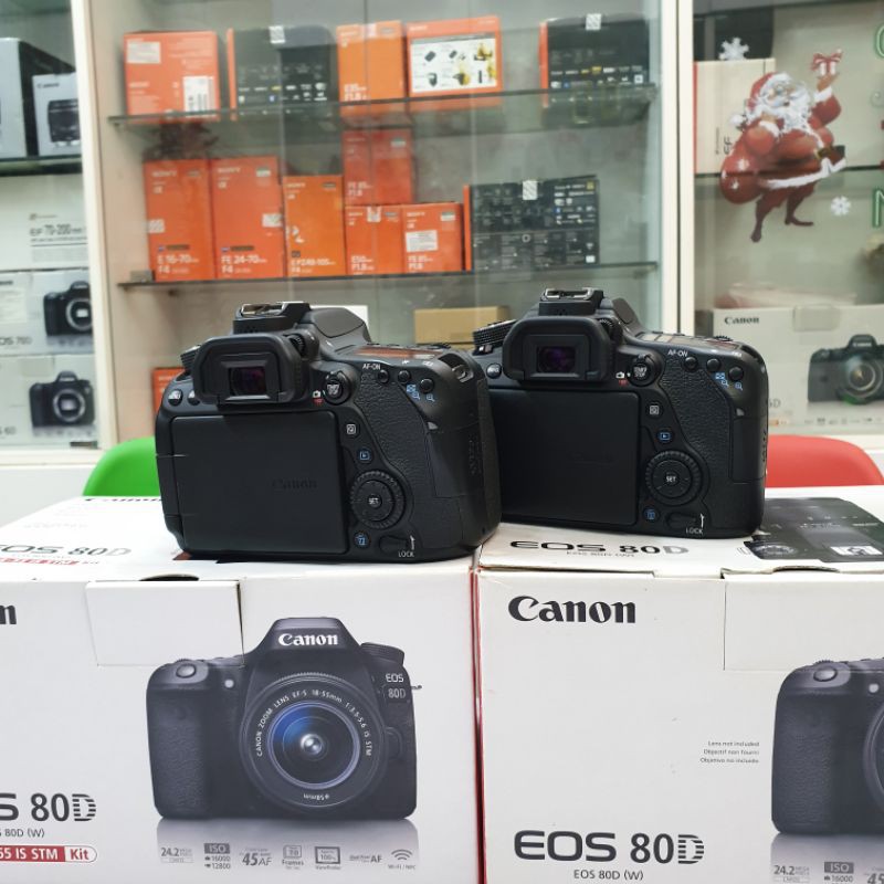 Máy ảnh canon 80D mới 98%