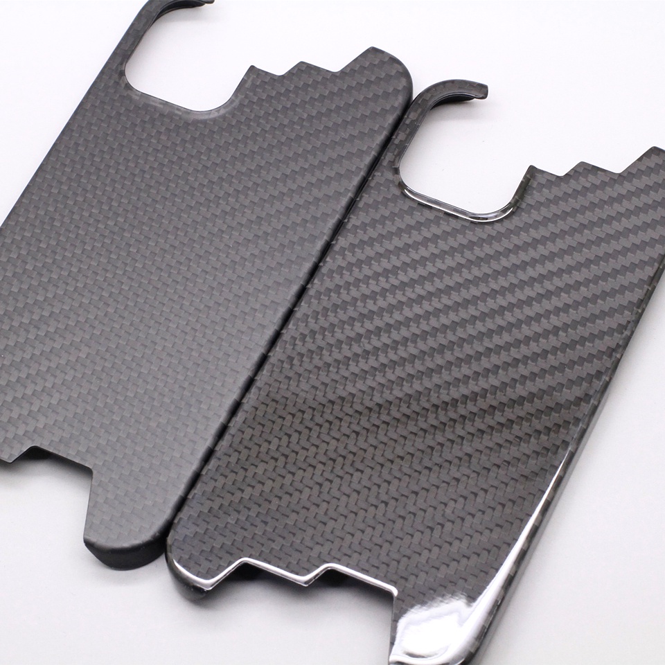 Ốp Điện Thoại Sợi Carbon Nguyên Chất Cho Iphone 13 12 11 Pro Max 100% i13 12 Mini