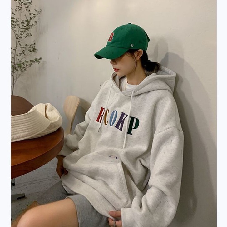 Áo khoác hoodie plus size phong cách Hàn Quốc | BigBuy360 - bigbuy360.vn