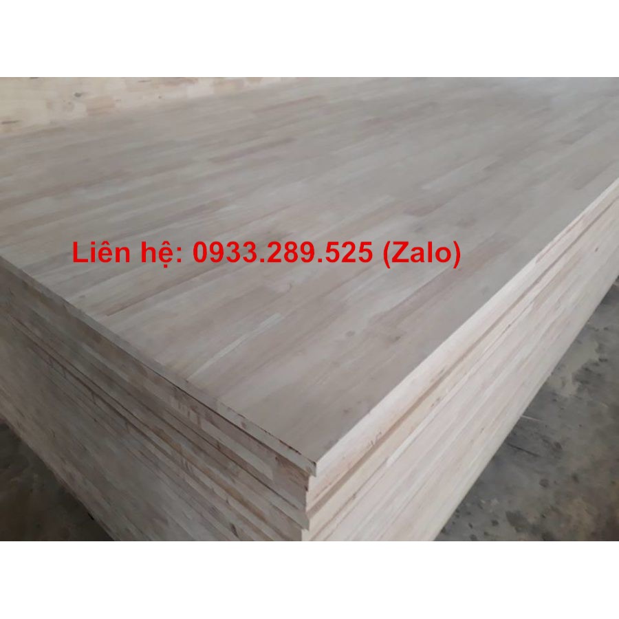 Tấm gỗ ghép cao su 1m22x2m44 giá rẻ tại HCM
