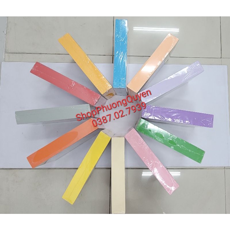 Giấy màu A4 80gsm- 1 xấp 500 tờ