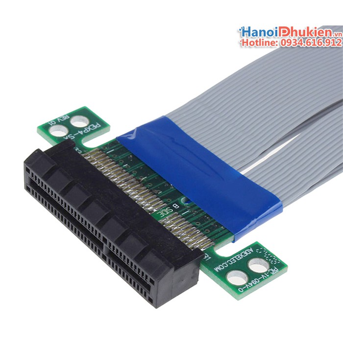cáp Riser PCI-E 4X đầu đực - đầu cái