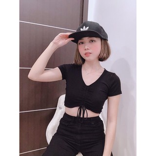 💢💢#ÁOCROPTOP RÚT DÂY (PVN4565)