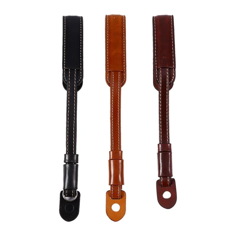 Dây đeo tay bằng da PU cho máy ảnh Panasonic SLR