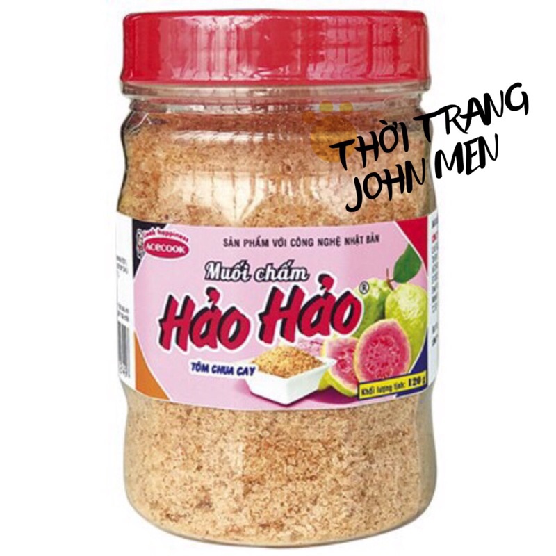 120gr MUỐI TÔM HẢO HẢO CHUA CAY