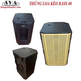 Thùng đựng loa kéo bass 40 mới - mẫu vàng