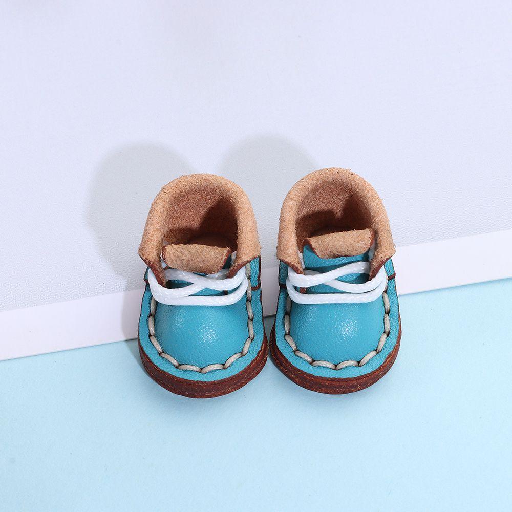 Giày Boot Da Bò Dễ Thương Cho Búp Bê 1 / 12BJD