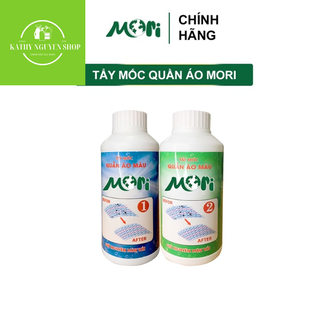 Tẩy mốc quần áo màu Mori, Sạch bay vết mốc, giữ nguyên màu vải