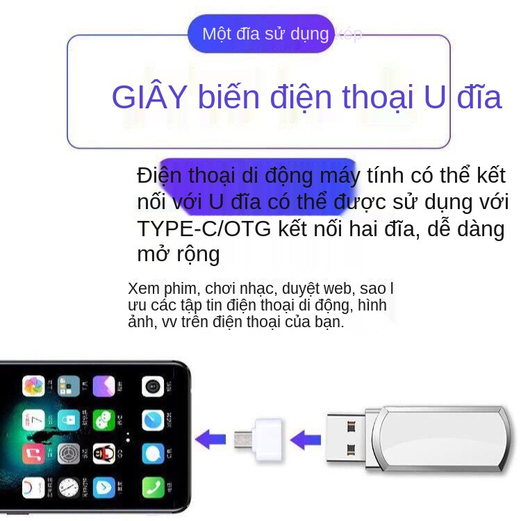 Square dance Đặc biệt ổ đĩa flash USB trống 16G32G64G128 Đĩa GU máy tính di động âm thanh phổ thông Ổ đĩa flash USB trốn | BigBuy360 - bigbuy360.vn