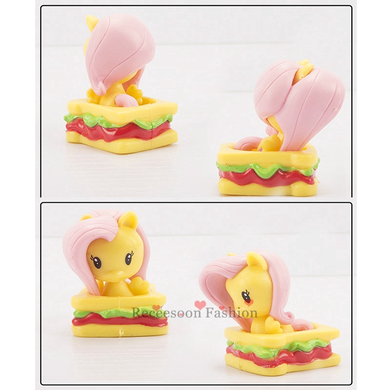 12 chiếc tượng đồ chơi My Little Pony bằng nhựa