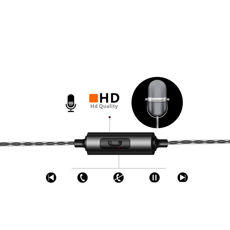 HÀNG CAO CẤP -  Tai Nghe QKZ CK9 Bản Có Mic - Mic Gaming, Đàm Thoại,Nghe Nhạc, Học Tiếng Anh, Học online  - Hàng Cao Cấp