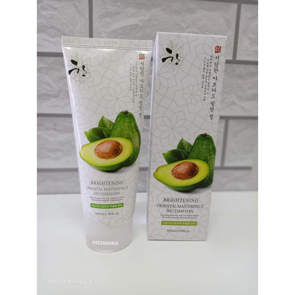 Tẩy Da Chết 3W Clinic  Bơ  - Brightening Oriental Masterpiece Seo Dam Han 180ml | BigBuy360 - bigbuy360.vn
