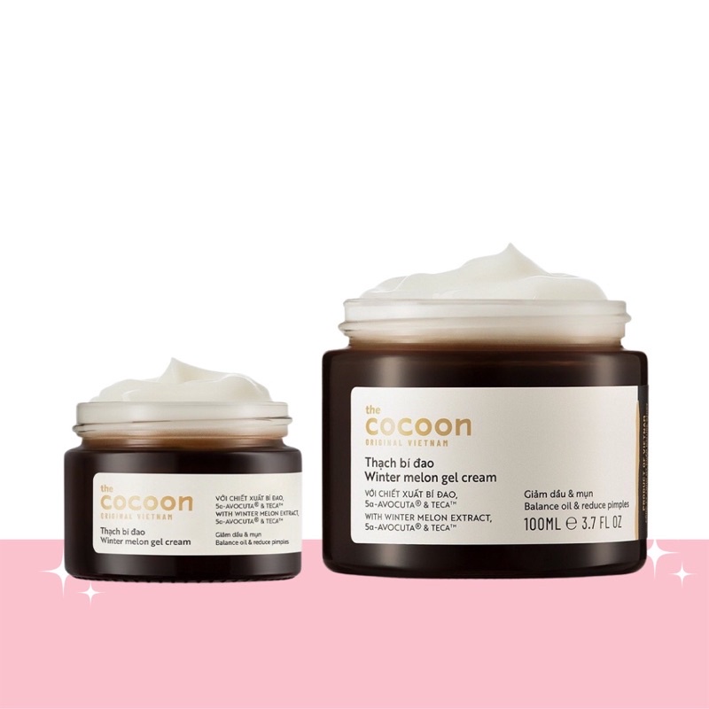 Kem dưỡng thạch bí đao Cocoon 30ml/100ml