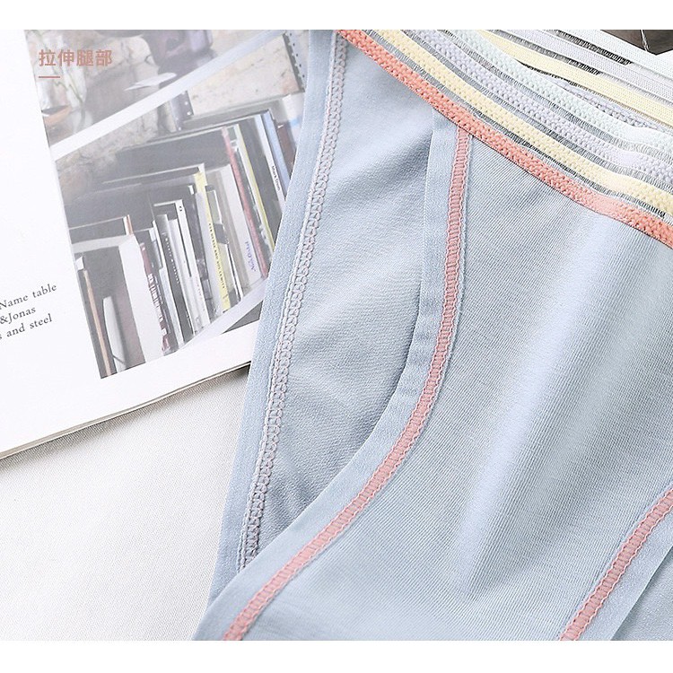 [Mã SKAMCLU7 giảm 10% tối đa 50K đơn 0Đ] Quần lót cao cấp cotton sắc màu Panty | BigBuy360 - bigbuy360.vn