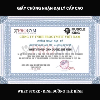 FREESHIP Whey Protein Isolate Muscle King Tăng Cơ + Bình Lắc