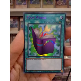 Thẻ Bài Lẻ YugiOh! Mã LDS1-EN068 - Toon World (alternate art) - Ultra Rare (Purple) - 1st edition