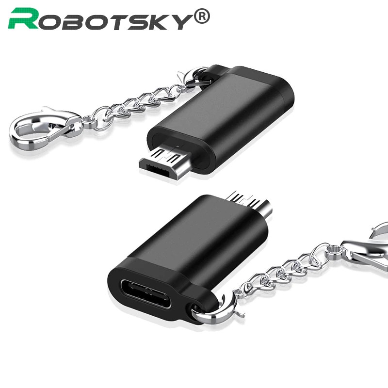 Đầu chuyển đổi từ Micro USB sang Type-C OTG tiện dụng