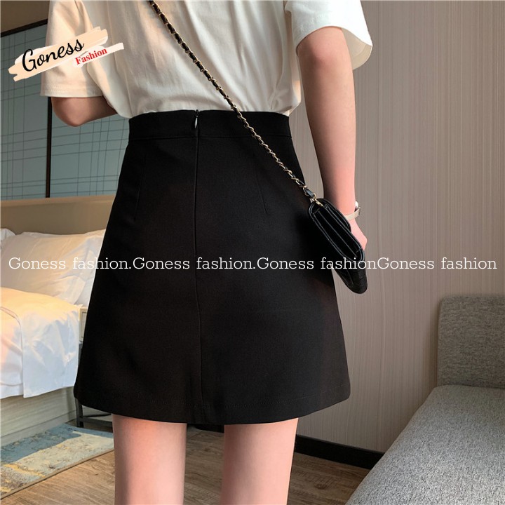 Chân váy a ngắn Goness xẻ đùi phong cách trẻ trung năng động phù hợp với giới trẻ QV101