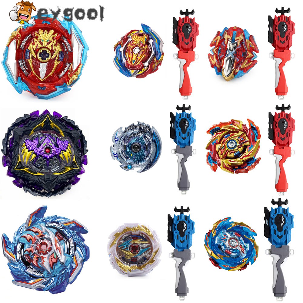 Con quay beyblade kim loại có dụng cụ phóng b173 b174 b175 b177 b171 b169 vui nhộn dành cho bé